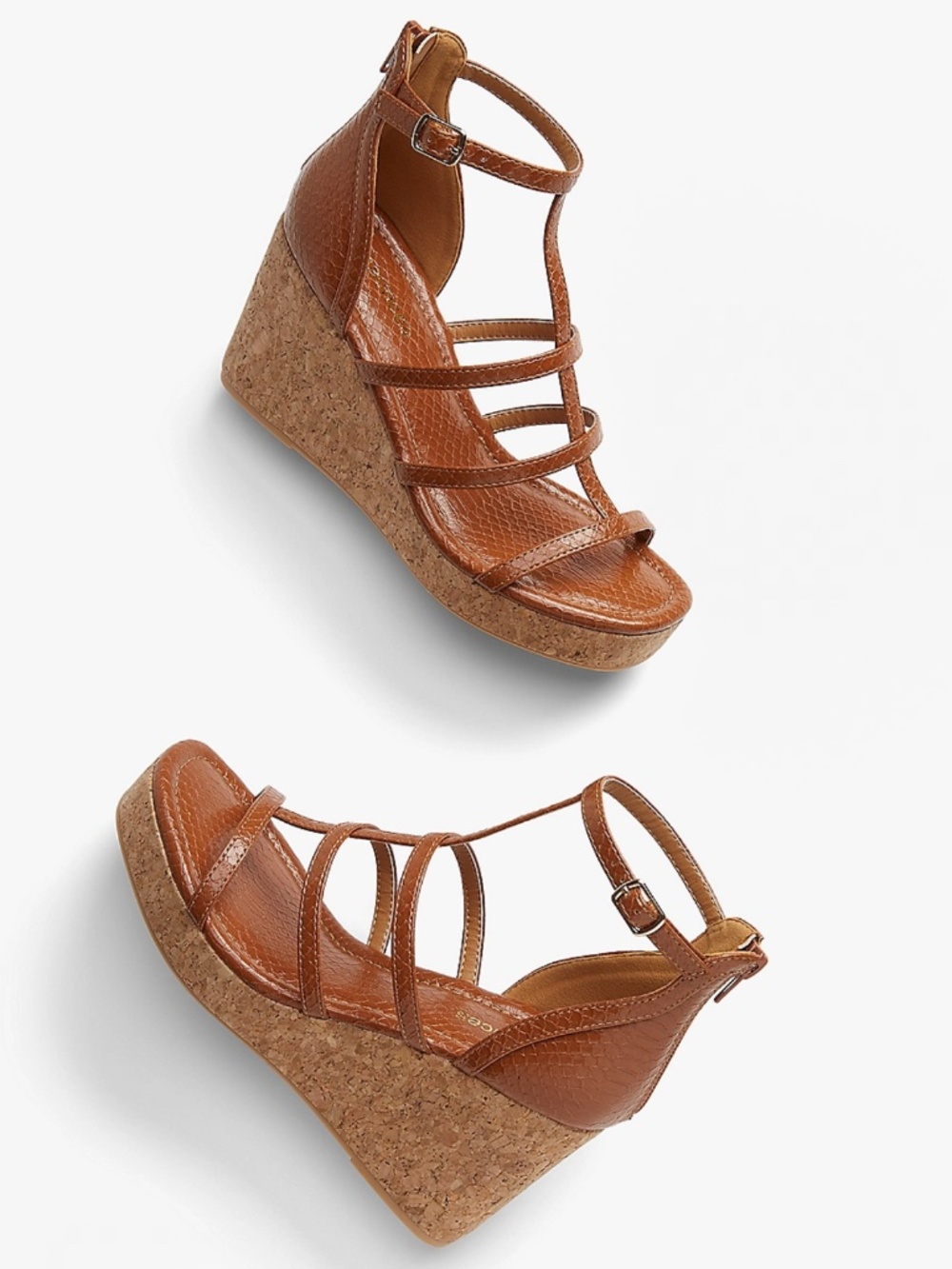 Strappy Wedges